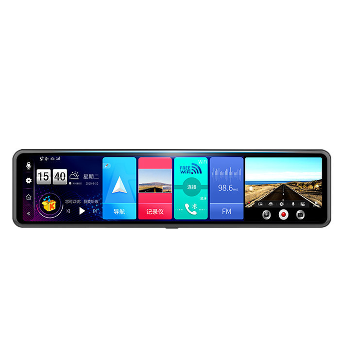 12 Inch 4G Smart Streaming Media Driving Recorder - Image 1