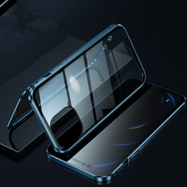 Stylish Double Sided Snap Lock Privacy Phone Case - Image 2