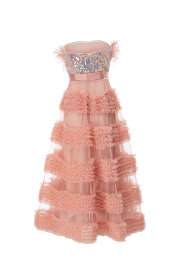 Women's French Fashion Bustier Waist-skimming Dress - Image 3