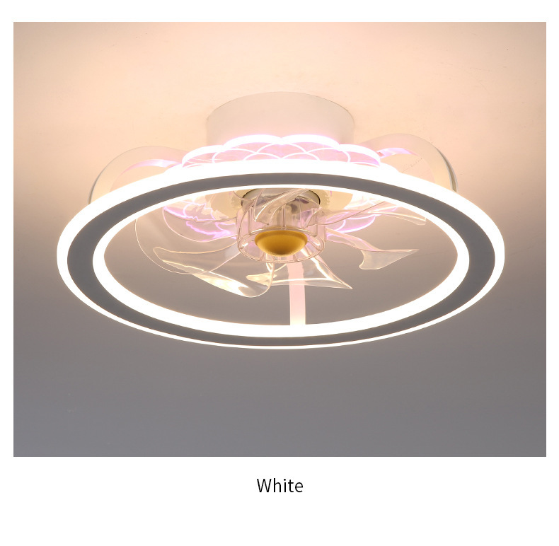 Bedroom Ceiling Lamp Modern Fan Lamp - Image 12