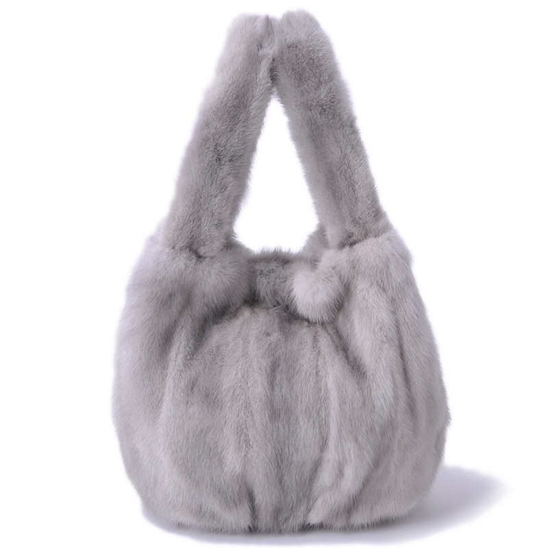 Whole Skin Mink Fur Wrap Soft Surface - Image 14