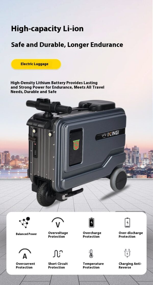 Multifunctional Smart Boarding Bag Riding Suitcase - Image 10