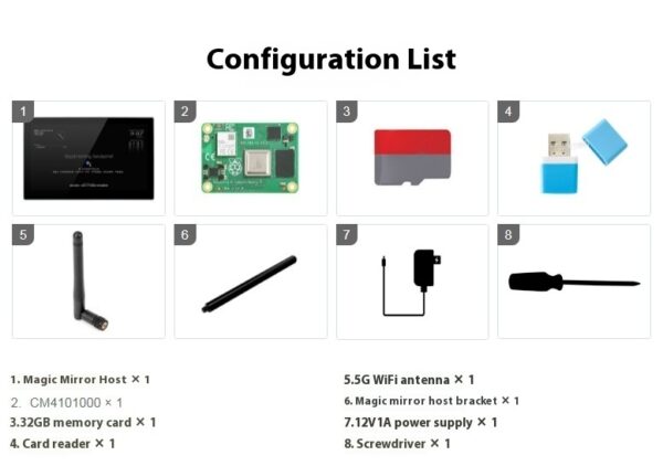 133 Integrated Computer Voice Assistant CM4 Main Control Touch Display - Image 11