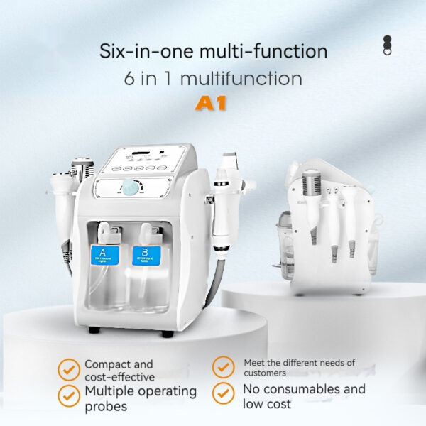 Oxygen Injection Moisturizing Blackhead Exfoliating Face Wash Beauty Six-in-one Skin Management Instrument - Image 8