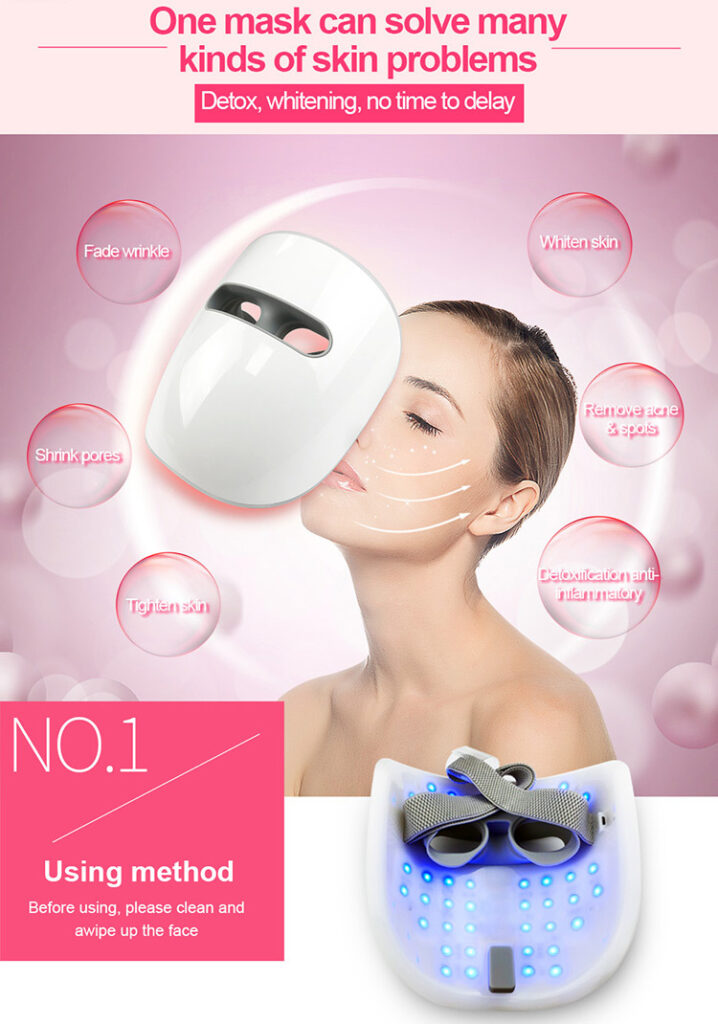 Complexion HD Screen Film Photon Skin Paste Infrared Health Care Device