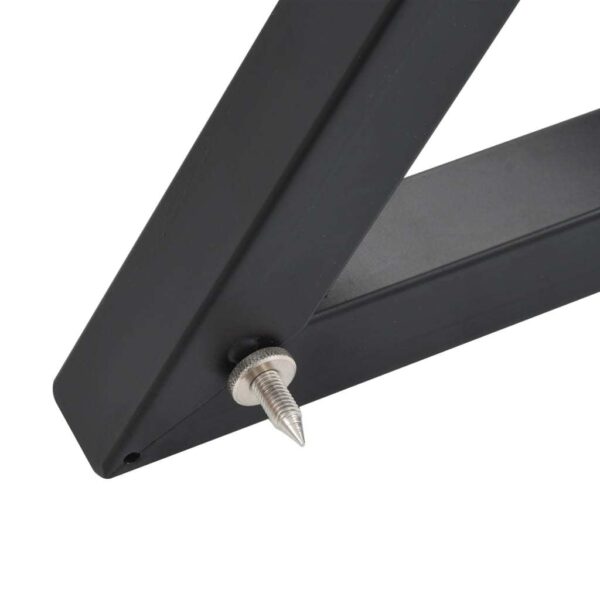 Studio Monitor Speaker Stands, 2-Pack, Black Steel - Image 2