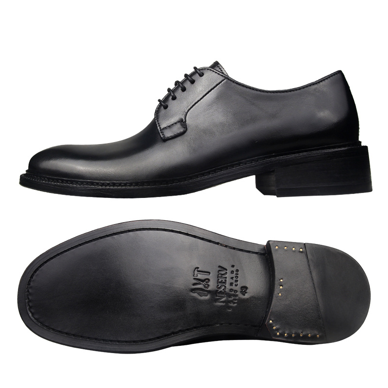 American Retro Business Casual Leather Shoes - Image 7