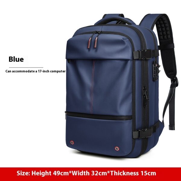 Travel Backpack Men's Business Multifunction Computer Bag Vacuum Compression Large-capacity Backpack - Image 32