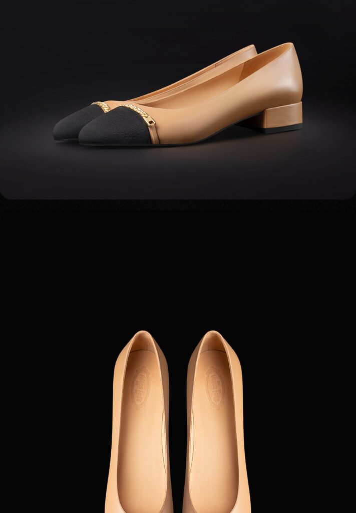 Plus Size Spring And Autumn Leather Soft Bottom Women's Shoes