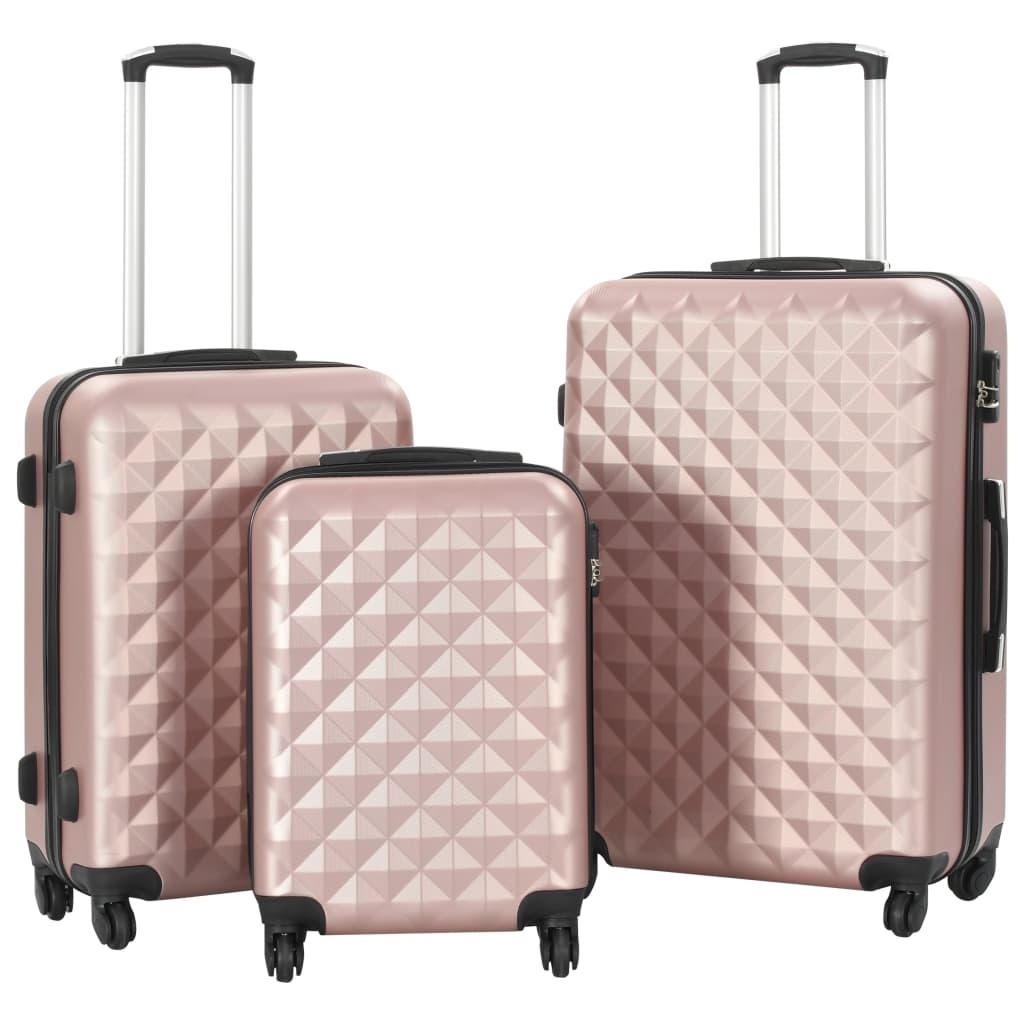 Hard Shell Trolley Set 3 pcs. ABS   Hard Shell Trolley Set 3