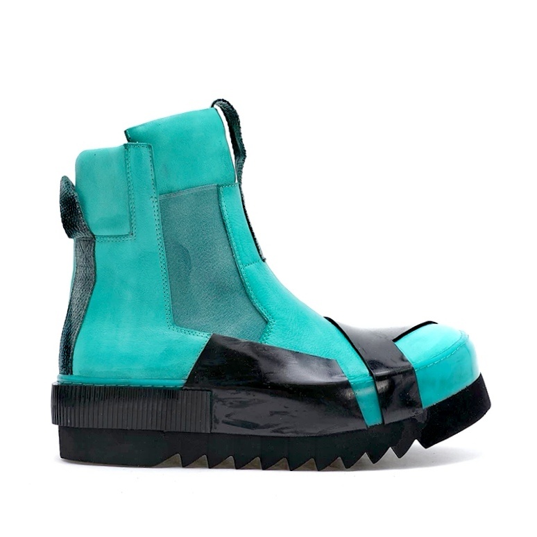 Design Leather Handmade Retro Thick Soled Heightening Casual Shoes - Image 98