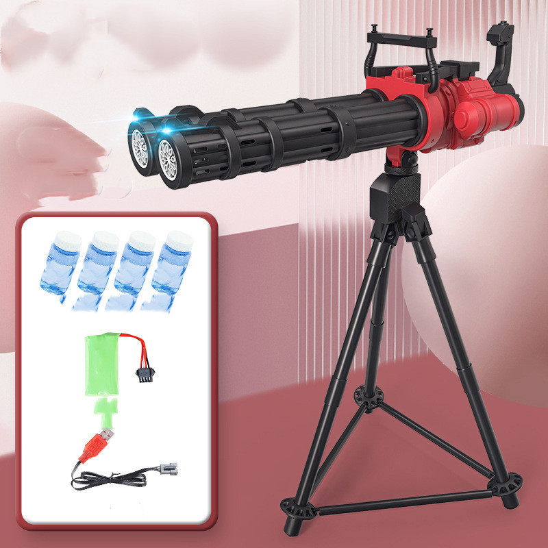Super Big Double-Tube Bubble Gun Machine Outdoor Blowing Soap Bubble Maker Toy Automatic Water Toy For Children Birthday Party - Image 30