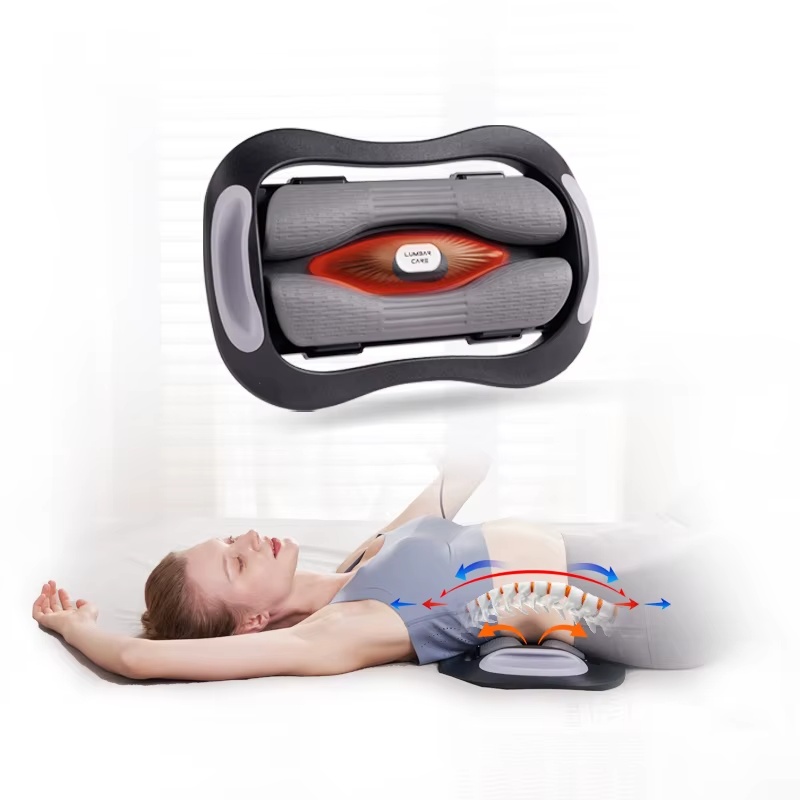 Constant Temperature Heat Therapy Multi-Frequency Vibration Stretch Simple Operation Electric Lumbar Traction Device - Image 1