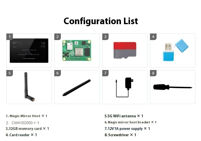 133 Integrated Computer Voice Assistant CM4 Main Control Touch Display - Image 9