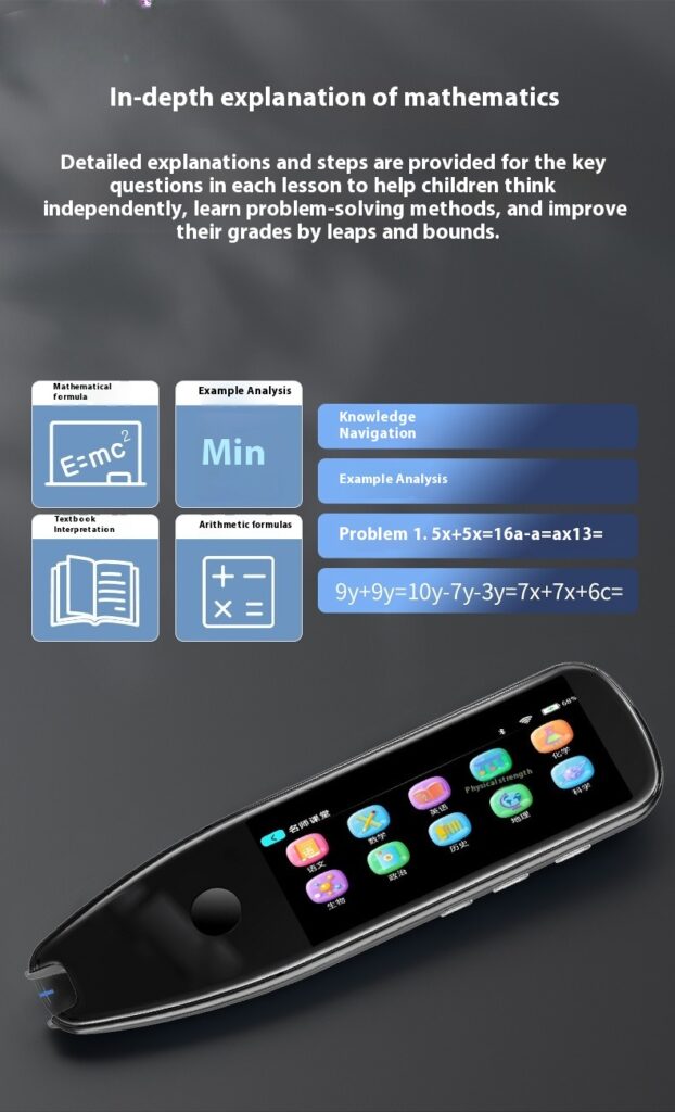 X5PRO Smart 35-inch Large Screen Scanning Translation Pen