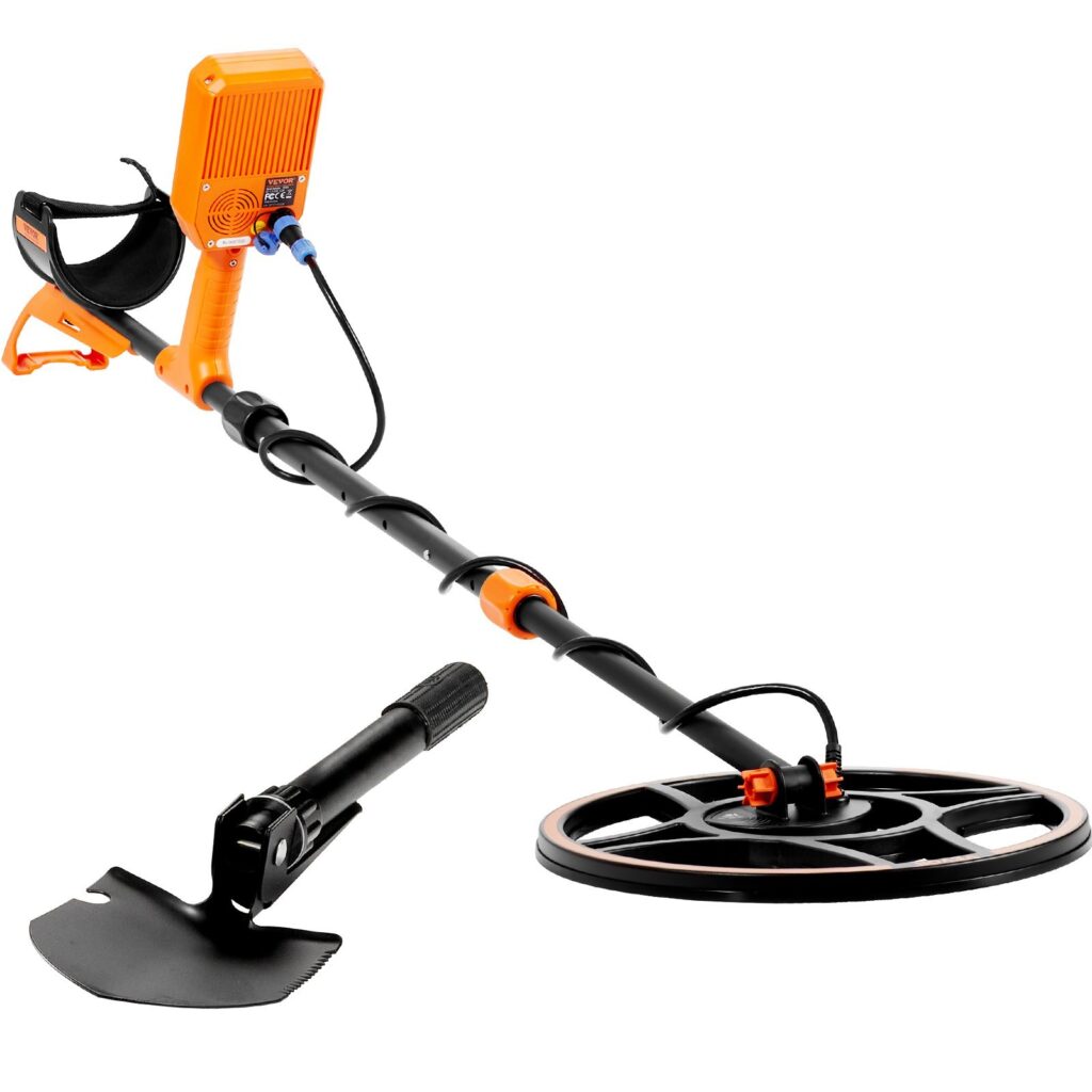 Waterproof Metal Detector, Professional Rechargeable Gold Detector, 39-50 In Adjustable With LCD 7 Modes Advanced DSP Chip Bluetooth Headset, IP68 For Detecting Gold Treasure Hunting