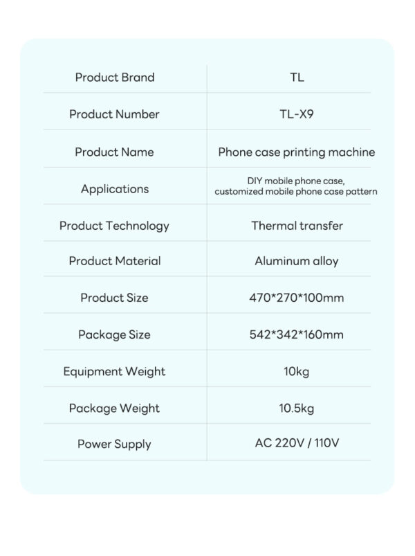 Phone Case Transfer Printing Press Shell Heat Transfer Machine Phone Case Printer - Image 10