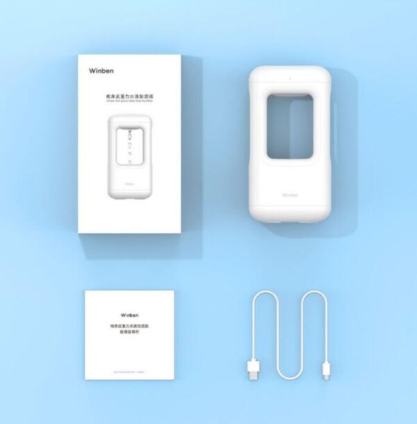 New Air Humidifier Home Quiet Bedroom Anti-Gravity Water Drop Humidifier Atmosphere Light - Image 2