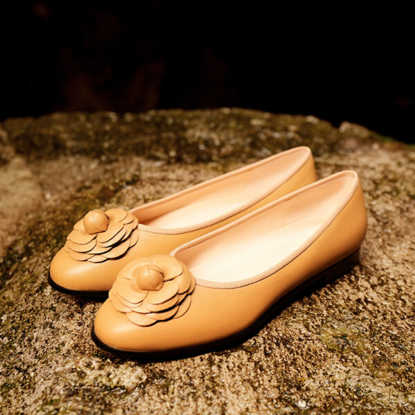 Flat Bottom Round Head Genuine Leather Pumps Female Comfortable Low Heel - Image 6