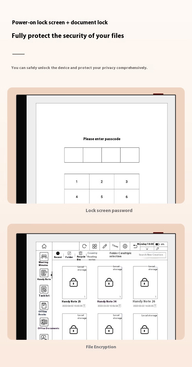 Smart Office Book 7-inch E-ink Screen Reader Electric Book Reader - Image 22