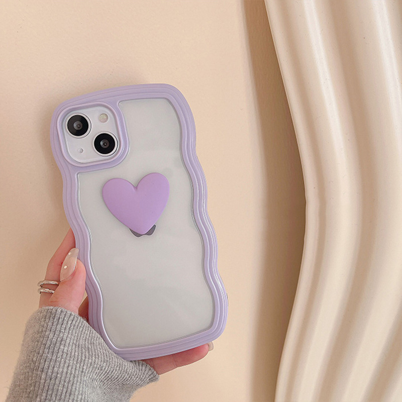 Love Wave Border Phone Case Transparent 3D - Image 52