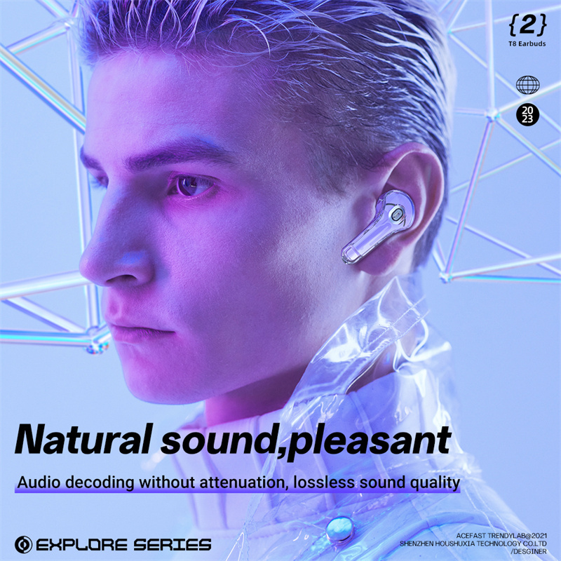 NEW T8 TWS Wireless Earphone Bluetooth 5.3 Headphones Sport Gaming Headsets Noise Reduction Earbuds Bass Touch Control - Image 3