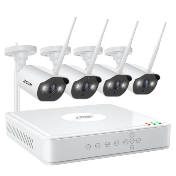 ZOSI Zhou Shi 5 Million HD POE Network Video Recorder Security Remote Outdoor Monitor Suit - Image 21