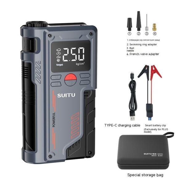 Wireless Lithium Battery Inflatable Emergency Start Power Supply - Image 8
