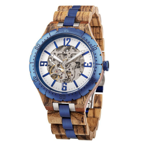 Wooden Automatic Mechanical Watches Men Luxury - Image 5