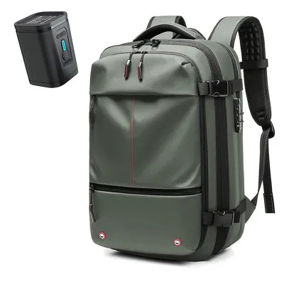 Travel Backpack Men's Business Multifunction Computer Bag Vacuum Compression Large-capacity Backpack - Image 34