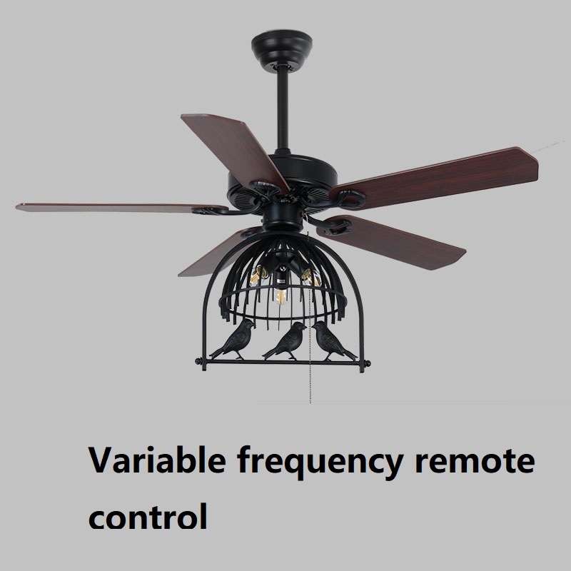 Retro Industrial Fan Lamp Ceiling Fan Lamp - Image 6