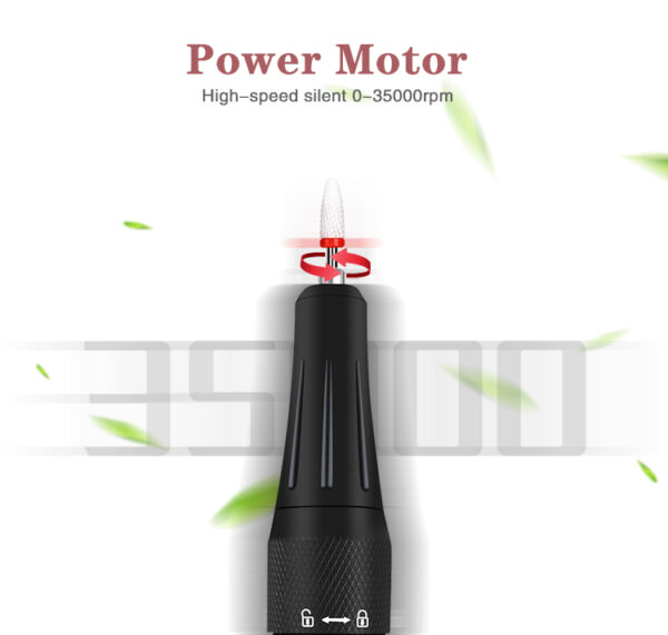 New Upgrade 35000RPM Electric Nail Drill Machine For Acrylic - Image 21