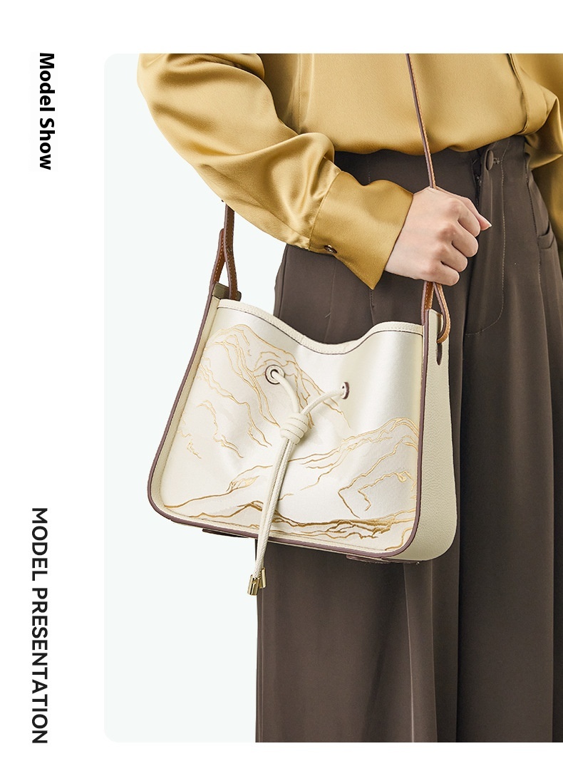 Elegant Fashion Hand Carrying New Chinese Single Shoulder Underarm Bag - Image 11