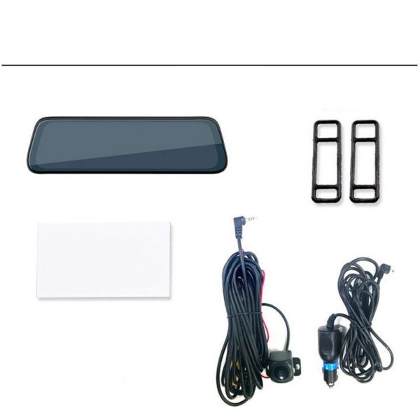 Streaming Dashcam HD Rearview Mirror Dual Lens Reversing Video - Image 8