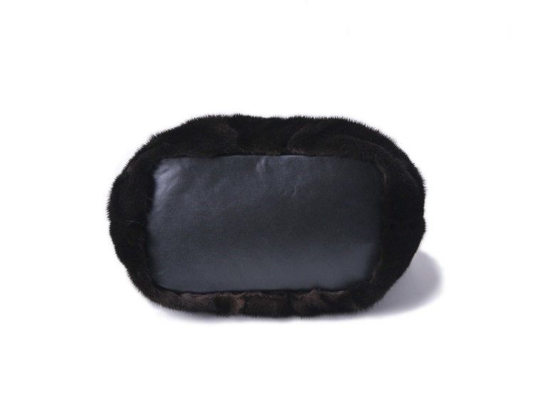 Whole Skin Mink Fur Wrap Soft Surface - Image 9