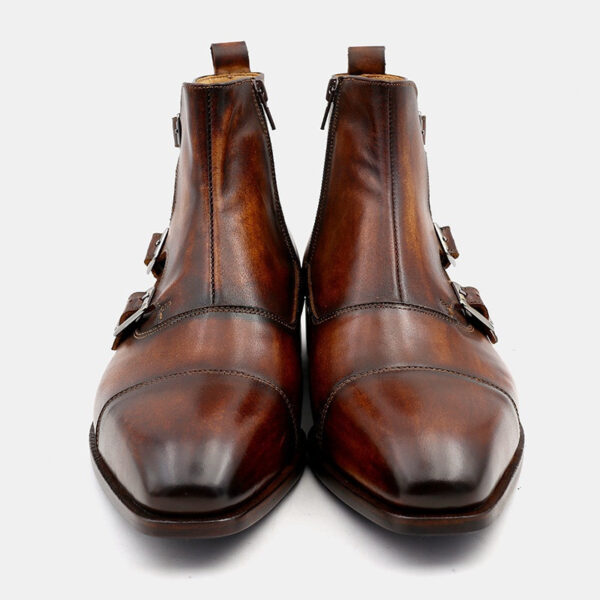 Men's Handmade Leather Breathable Casual Shoes - Image 1