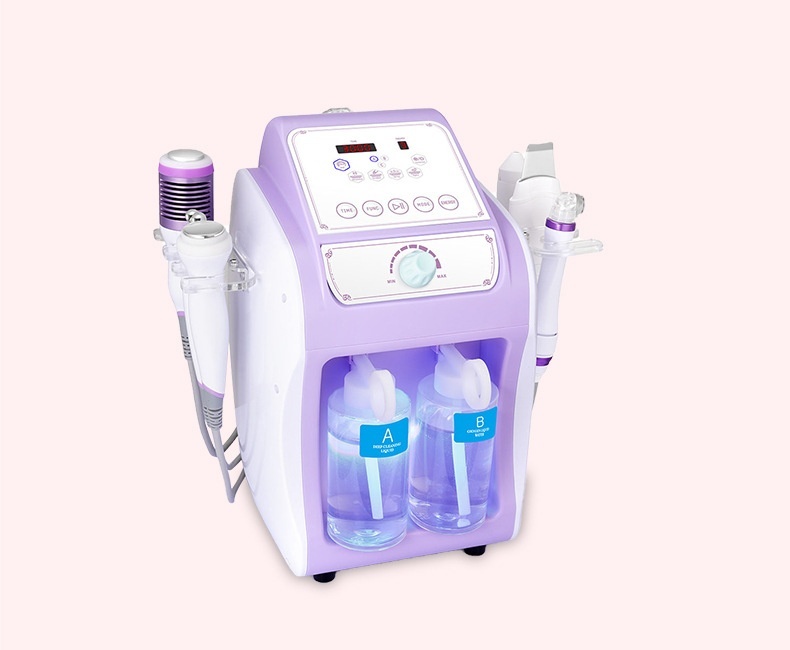 Six In One Hydrogen Oxygen Small Bubble Ultrasonic Induction Beauty Device - Image 3