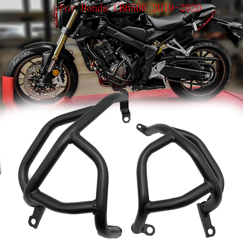 Modified Motorcycle Engine Guard Bar - Image 1