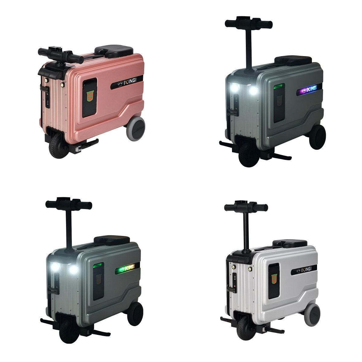 Multifunctional Smart Boarding Bag Riding Suitcase - Image 6