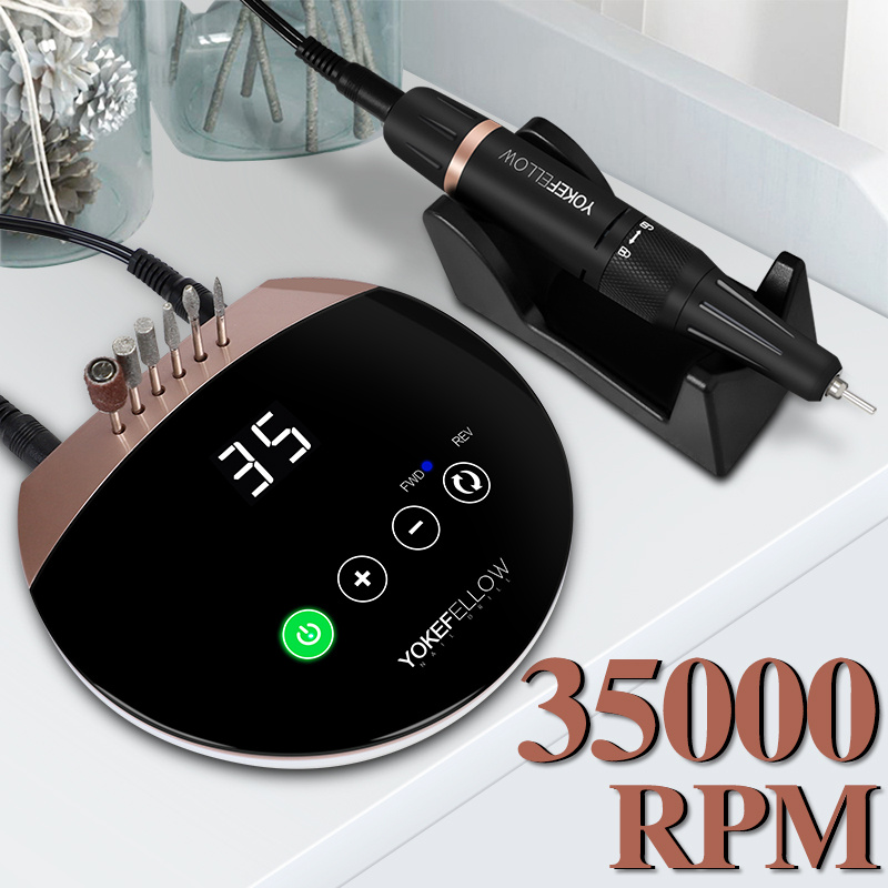 New Upgrade 35000RPM Electric Nail Drill Machine For Acrylic - Image 8