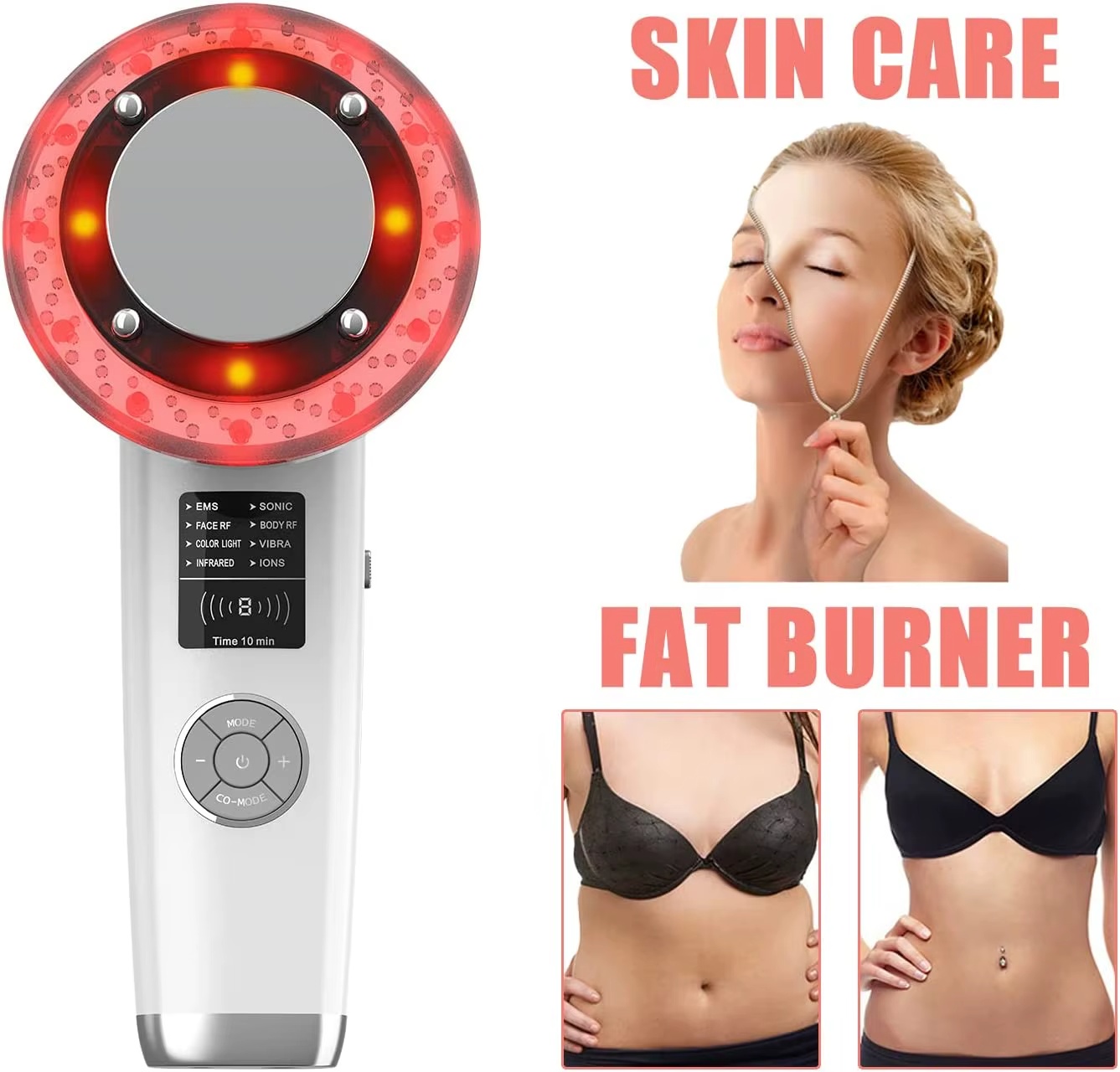 Body Slimming Massage Products Skin Cleaning Devices Wrapping Machines Loss Weight Machine - Image 2