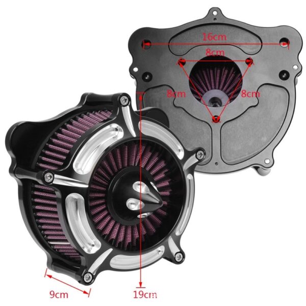 Motorcycle Modification Accessories Harley Large Air Filter - Image 7