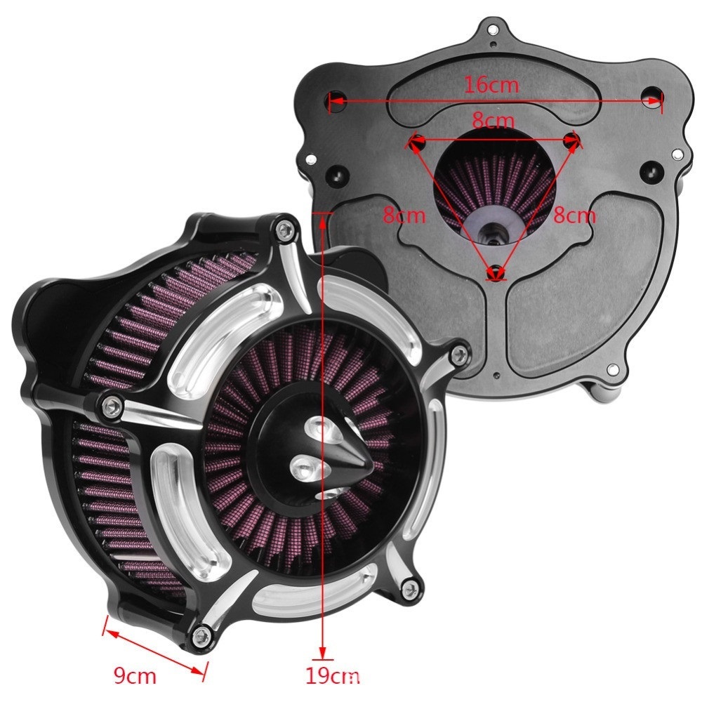 Motorcycle Modification Accessories Harley Large Air Filter - Image 2