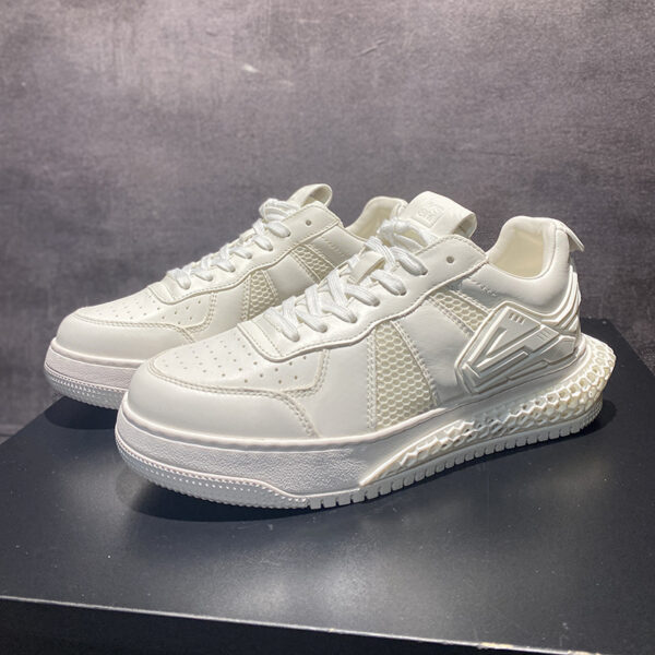 Men's Summer Leather Breathable Casual Shoes - Image 1