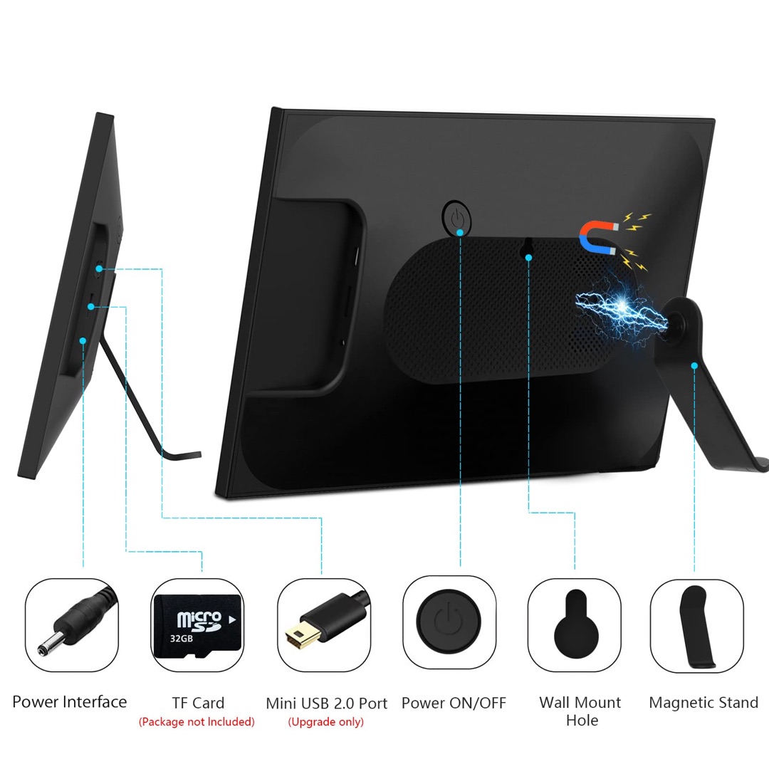 Touch Screen Smart Wifi Digital Photo Frame Rotatable Direction Wifi Digital Photo Frame Intelligent Digital Photo Frame - Image 9