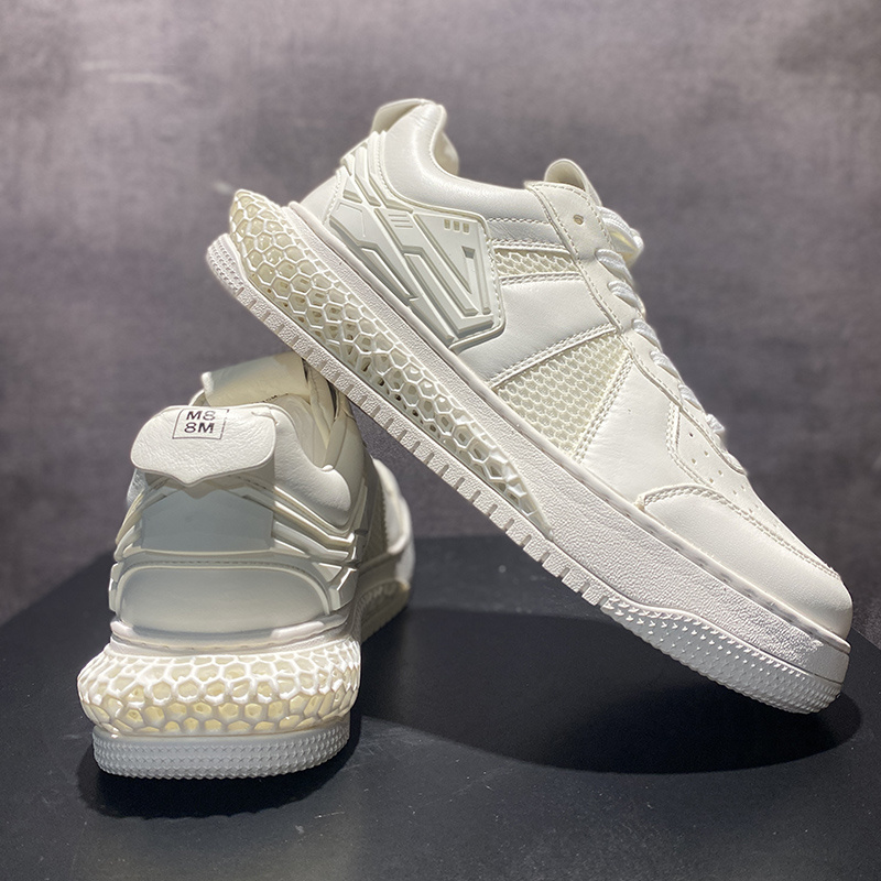 Men's Summer Leather Breathable Casual Shoes