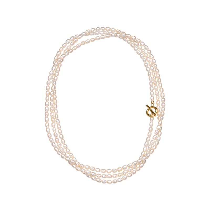 French Elegant Luxury Natural Pearl Necklace
