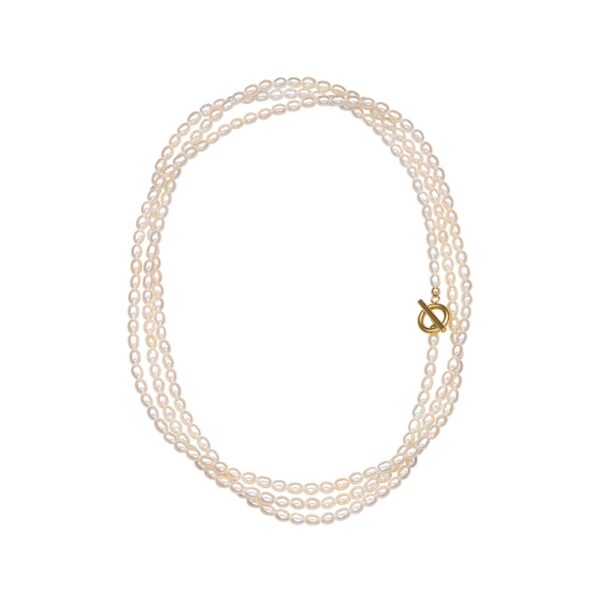 French Elegant Luxury Natural Pearl Necklace - Image 6