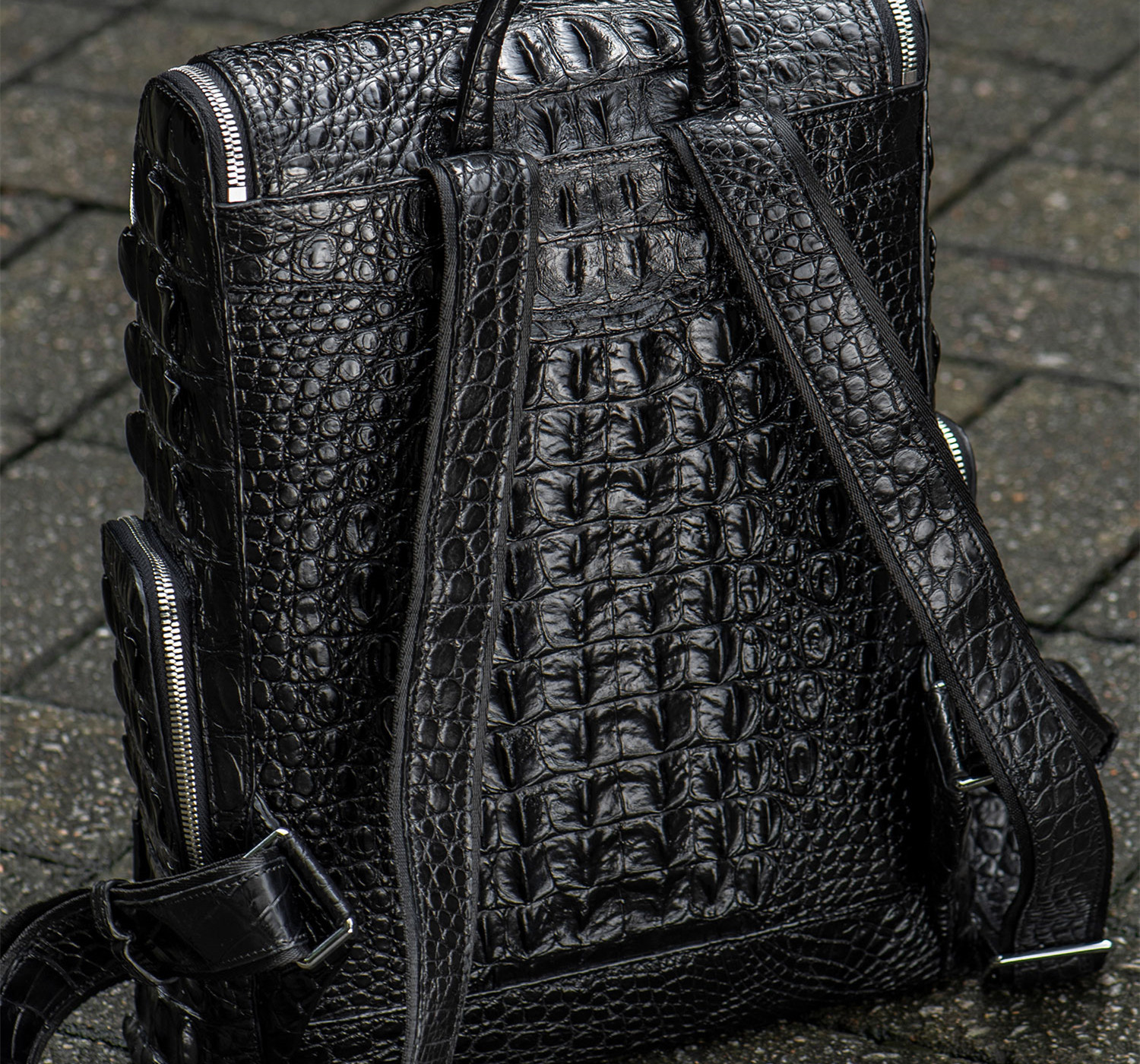 Kurayoshi Handmade Backpack Business Travel Versatile Large Capacity - Image 4