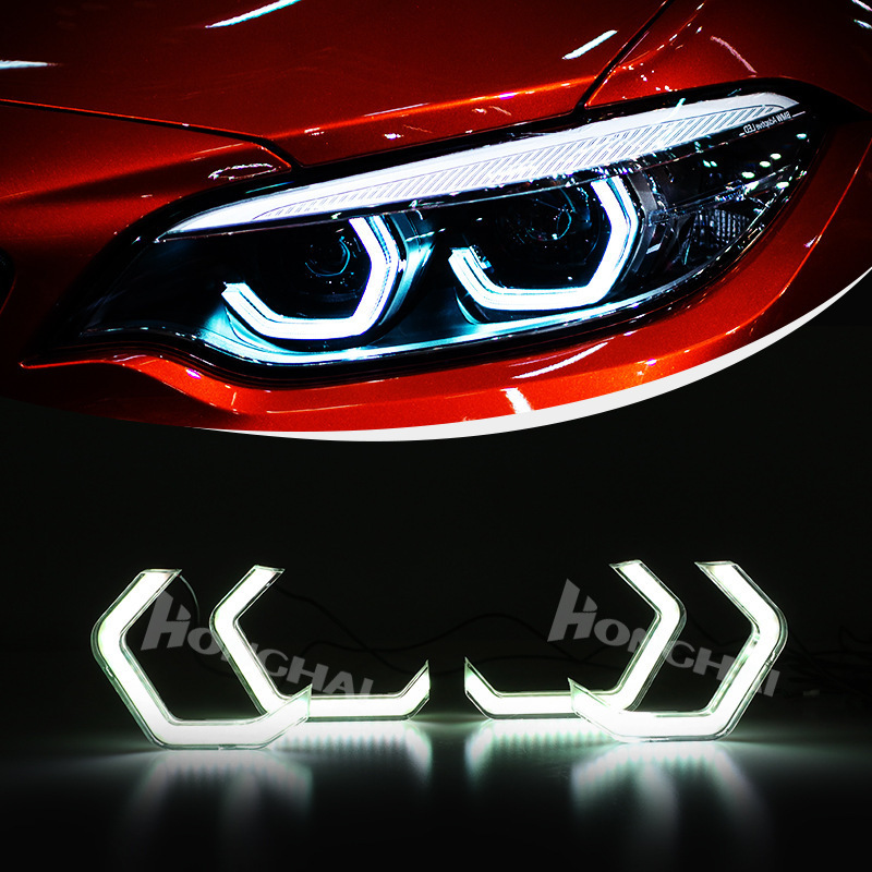 Suitable For BMW Bmw335i F30 F32 M3 M4 F82 F80 M5 E90 Crystal Angel Eye Rgb Bluetooth - Image 5